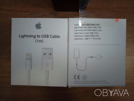 Всем владельцам айфонов предлагается купить надежный кабель Lightning. Этот шнур. . фото 1