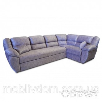 Описание:
Угловой диван Рафаэло фиолетовый фабрики Элизиум в стиле модерн с мягк. . фото 1