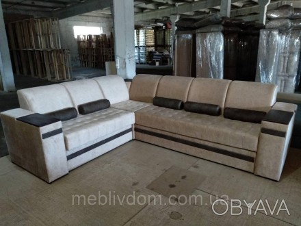 Описание:
Угловой диван Бест беж фабрики Элизиум в стиле модерн. Большой диван с. . фото 1