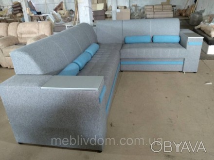 Описание:
Угловой диван Бест синий фабрики Элизиум в стиле модерн. Большой диван. . фото 1