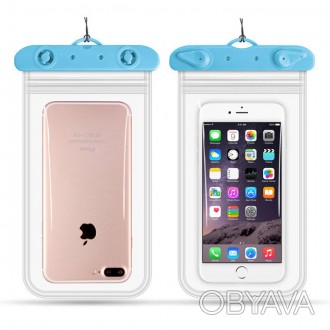 Водонепроницаемый чехол для смартфона Flounder Waterproof синий