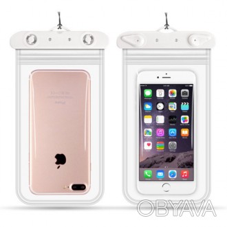 Водонепроницаемый чехол для смартфона Flounder Waterproof белый