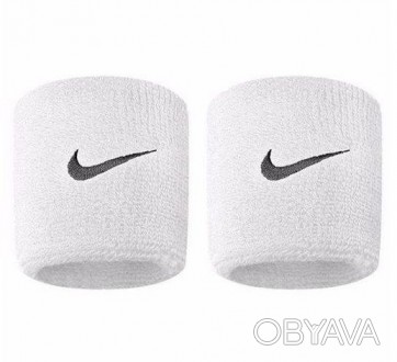 Напульсник Nike Swoosh Wristband 
	Вышитый логотип Swoosh
	Ширина: 7,62 см
	Мате. . фото 1