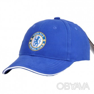 Кепка спортивная с логотипом FC Chelsea
Куполообразный верх с вентиляционными от. . фото 1