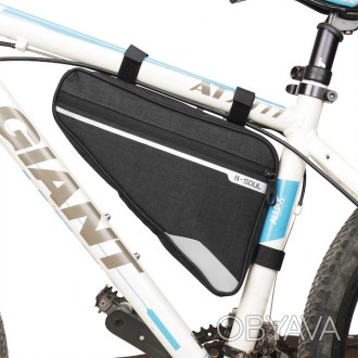 Велосипедная сумка на раму в виде треугольника B-SOUL
Крепится на раму велосипед. . фото 1