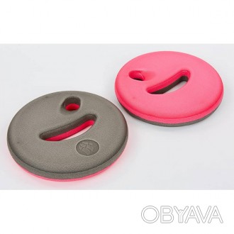 	Тип: диски для аквааэробики;Цвет: серый-розовый;Назначение: для плаванья;Пол: у. . фото 1