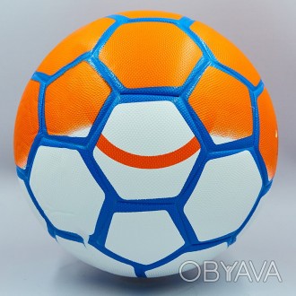 
Тип: мяч для футбола;
Материал покрышки: PVC ламин.;
Тип соединения панелей: кл. . фото 1
