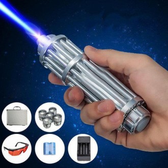 Лазерная указка с насадками Blue Laser B017 50000mW. Киев. фото 1 Лазерная указка с насадками Blue Laser B017 50000mW. Киев. фото 1
