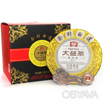  Шу Пуэр Мэнхай Да И Золотые иглы и белый лотос — знаменитый, элитный чай с идеа. . фото 1
