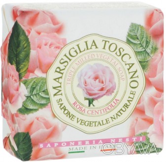 Мыло Nesti Dante Marsiglia Toscano Rosa Centifolia | Мыло Нести Данте Тосканский. . фото 1