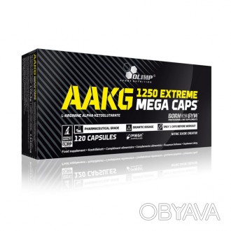 
Описание Olimp AAKG Extreme Mega
Высокая дозировка аргинина в форме альфа-кетог. . фото 1