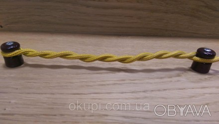 Провод для наружной электропроводки желтый с темным бежем №6003 (ПВ3 НГД)
Минима. . фото 1