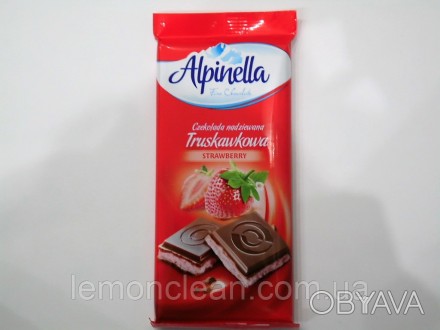 Смачний, чудовий і оригінальний шоколад з полуничним смаком від польського вироб. . фото 1