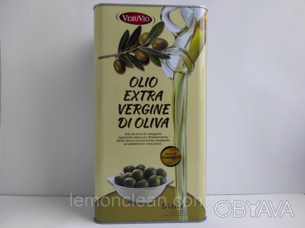 Оливкова олія Olio Extra Vergine di Oliva, 5 л - якісна олія холодного віджиму.
. . фото 1