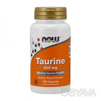 
 
Taurine 500 mg от NOW Foods - серосодержащая условно незаменимая аминокислота. . фото 1