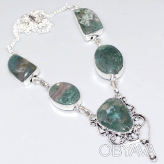 Предлагаем Вам купить неповторимое ожерелье из натурального камня моховый агат.
. . фото 1