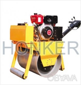 Каток механический HONKER R600 - маневренный каток, предназначена для работы в т. . фото 1