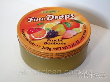 Льодяники Fine Drops Frucht – продукт відомої австрійської компанії Woogie. Для . . фото 1