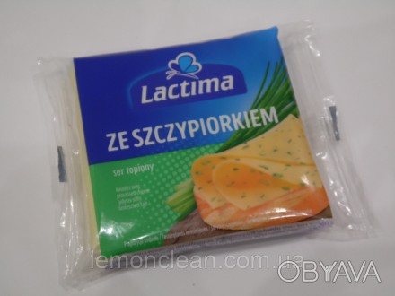 Lactima Ze szczypiorkiem 130г - нежный, идеально расплавленный сырок, предназнач. . фото 1
