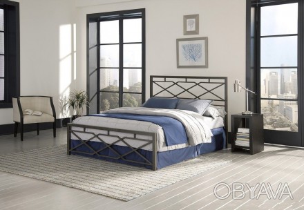 Кровать является дизайнерской работой в стиле лофт. Может стать достойным украше. . фото 1