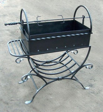 Мангал кованый GoodsMetall М11. Київ. фото 1 Мангал кованый GoodsMetall М11. Київ. фото 1
