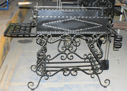 Мангал кованый GoodsMetall М12. Київ. фото 1 Мангал кованый GoodsMetall М12. Київ. фото 1