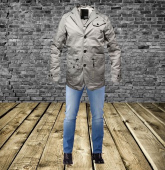 Новий, піджак/куртка  з бірками, етикетками, упаковкою кольору: світло-сірий мет. . фото 7