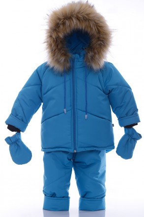 Зимняя Куртка и полукомбинезон на овчине.
 
Характеристики:
	Рассчитан комплект . . фото 2