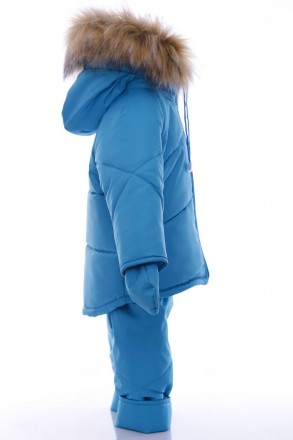Зимняя Куртка и полукомбинезон на овчине.
 
Характеристики:
	Рассчитан комплект . . фото 4