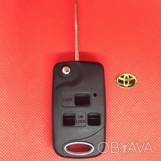 Корпус выкидного ключа для Toyota (Тойота) 3 кнопки для переделку
Корпус для клю. . фото 1