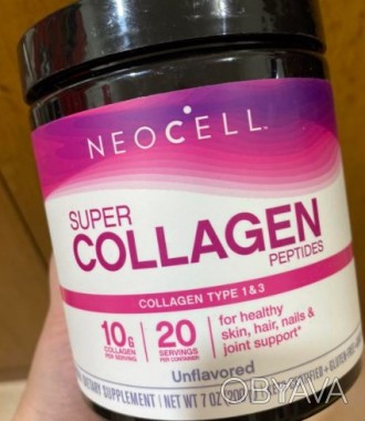 
Описание NeoCell Collagen
Collagen NeoCell уменьшает морщины, повышает эластичн. . фото 1