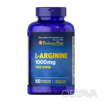 
 
Аргинин L-Arginine 1000 mg от производителя Puritan's Pride
 
Добавка L-Argin. . фото 1