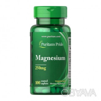 
 
Puritan's Pride Magnesium 250 mg - магний, так же как и кальций, укрепляет зд. . фото 1