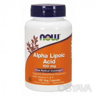 
 
NOW Alpha Lipoic Acid защищает организм от заболеваний связанных с возрастным. . фото 1