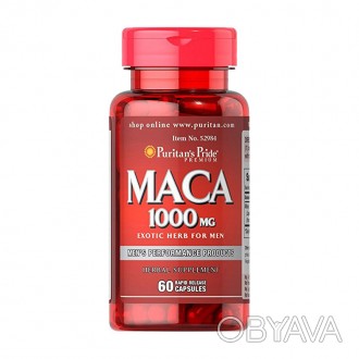
 
Puritan's Pride Maca 1000 mg Exotic Herb for Men – пищевая добавка на основе . . фото 1