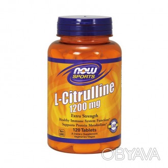 
 
L-Citrulline 1200 mg от NOW содержит большую дозу цитруллина, чем обычные про. . фото 1