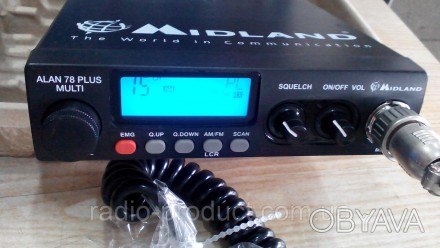 Многоканальная радиостанция гражданского диапазона "Alan-78 plus multi" предназн. . фото 1