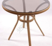 Меблі для кафе, Стіл З Ротанга Блюз
Елегантний круглий стіл Блюз - чудове рішен. . фото 2