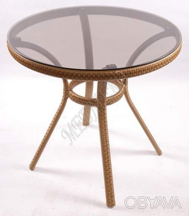 Меблі для кафе, Стіл З Ротанга Блюз
Елегантний круглий стіл Блюз - чудове рішен. . фото 1