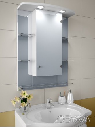 Код A61-S
Размер820х600х125мм
Данный Шкафчик в ванную комнату изготовлен со сл. . фото 1