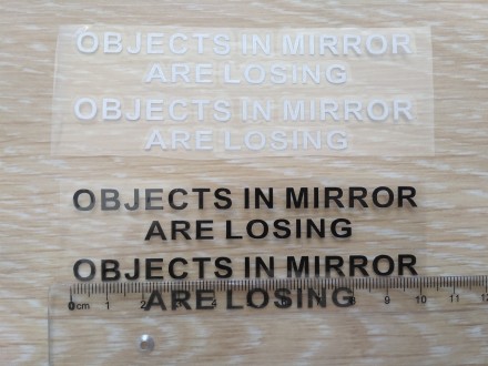 В комплекте 2 шт
Objects in Mirror are Losing-(перевод) объекты в зеркале теряю. . фото 6