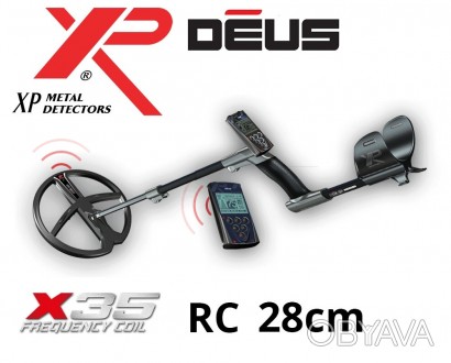 Металлоискатель DEUS 28 RC (X35) 
Беспроводный металлоискатель XP Deus 28 RC с о. . фото 1