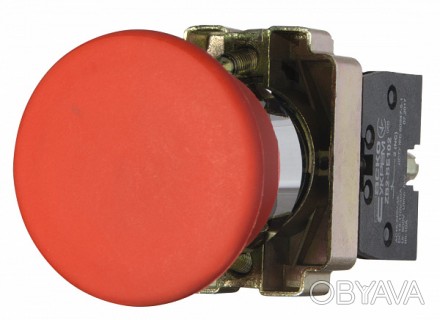 
Кнопка XB2-BR42 1NС грибок красная АскоУкрем предназначена для управления элект. . фото 1