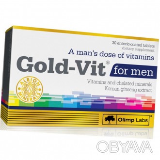 
Описание Olimp Gold-Vit For Men 
Olimp Gold-Vit® for Men является точно подобра. . фото 1