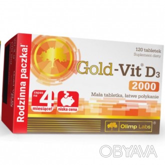 
Описание Olimp Gold-Vit D3 2000 
Gold Vit D3 2000 от Olimp Nutrition – витамины. . фото 1
