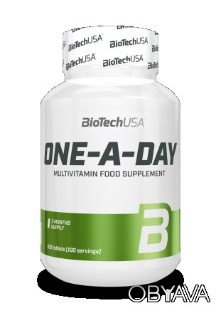 
 
Biotech One a Day – это оптимальный комплекс витаминов и минералов, который с. . фото 1