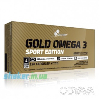 
 
Новые капсулы Gold Omega 3 Sport Edition содержат высококачественный рыбий жи. . фото 1