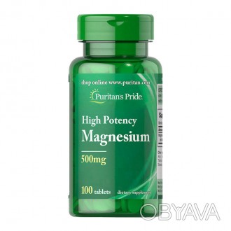 
 
Magnesium 500 mg - мощная концентрация магния (500 мг) в одной таблетке.
Puri. . фото 1