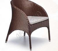 Крісло з ротанга, Крісло Монтана
Плетені меблі зі штучного ротанга - це відмінн. . фото 2
