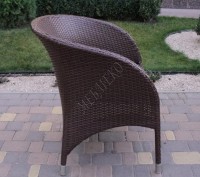 Крісло з ротанга, Крісло Монтана
Плетені меблі зі штучного ротанга - це відмінн. . фото 3